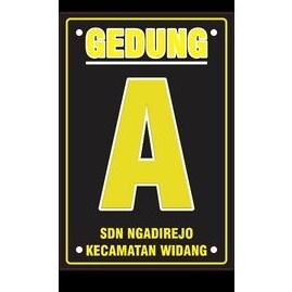 

Akrilik Nama Ruang Custom