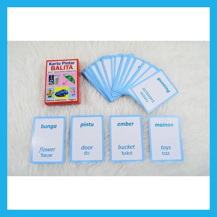 FLASHCARD KARTU PINTAR BALITA SERI 2 MURAH