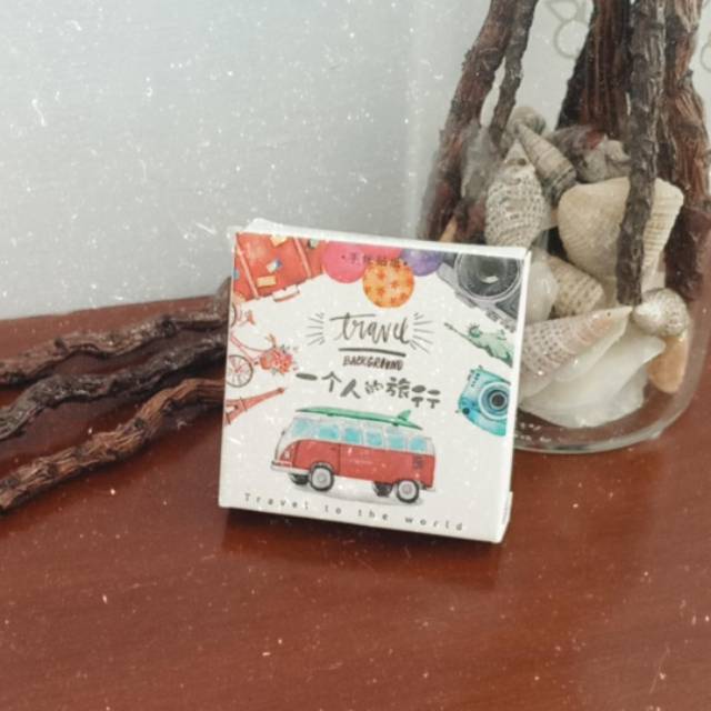 

Stiker Dekorasi Travel Vintage Untuk Scrapbook/Bujo/Diary
