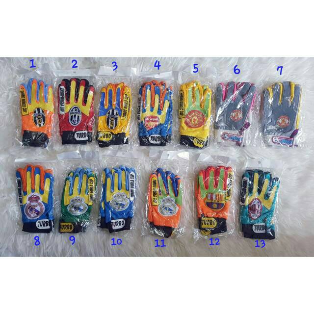 Sarung tangan Kiper Anak / sarung kiper anak / sarung tangan murah
