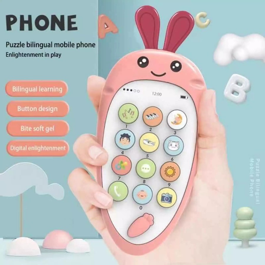 MWN Mainan Edukasi Bayi Mobile Phone Rabbit No.139