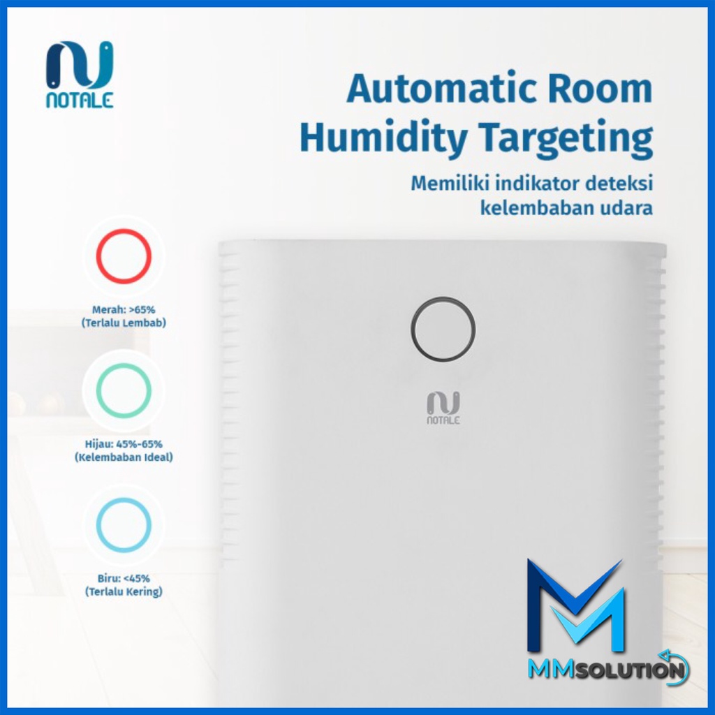 Notale Seco Smart Dehumidifier Serap Kelembapan With Wifi 12L/hari