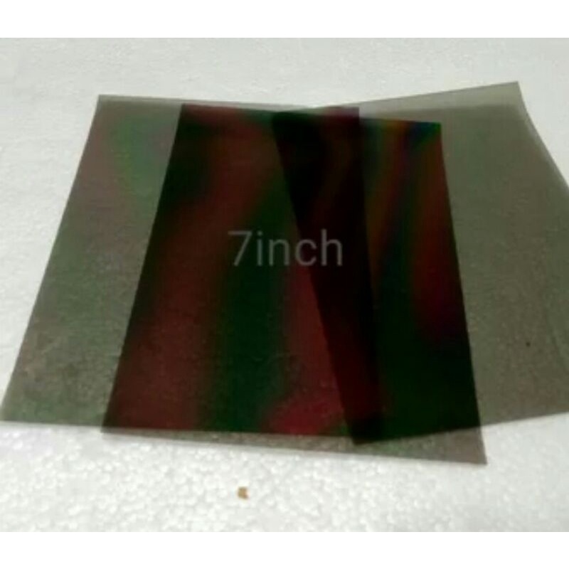 Plastik Polarizer / Polarize LCD Universal / Polaris polarizer universal HP Ukuran 7 INCH