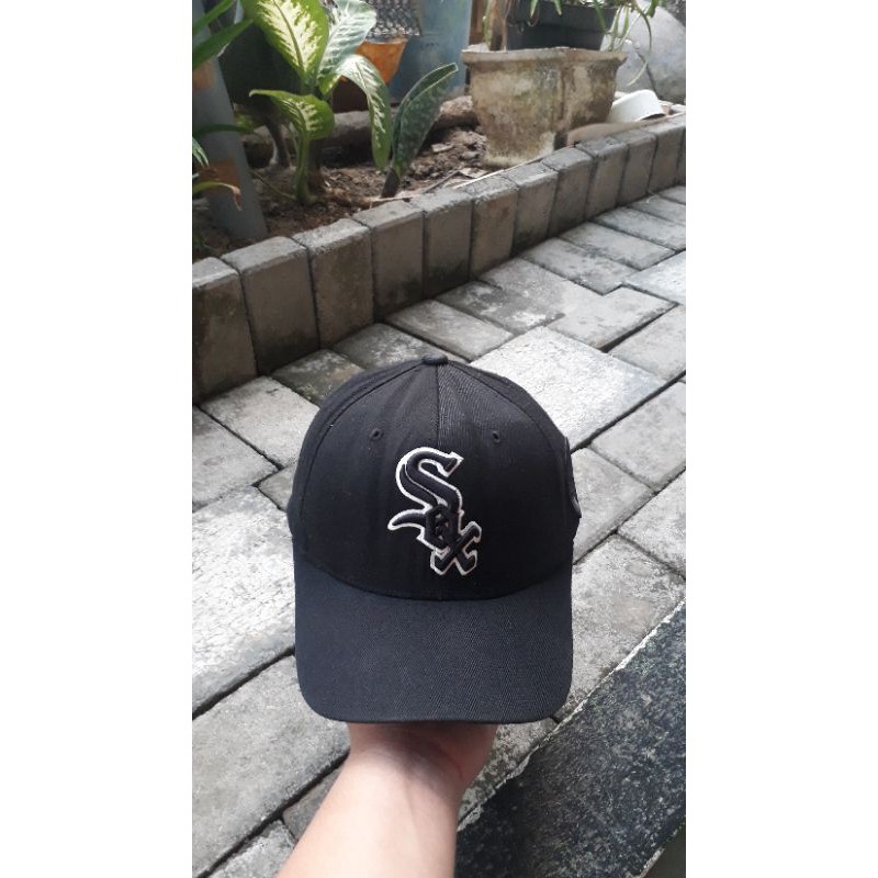 Cap / Topi MLB White Sox Second Import