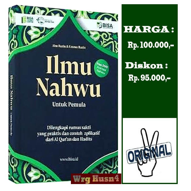 Jual Buku Ilmu Nahwu Untuk Pemula Belajar Struktur Kalimat Bahasa Arab ...