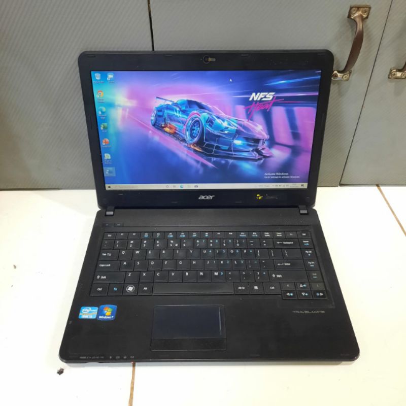 Laptop Acer Travelmate P243 Cor i3-3110M Ram 4GB/HDD 500Gb Windows 10 Layar 14inch