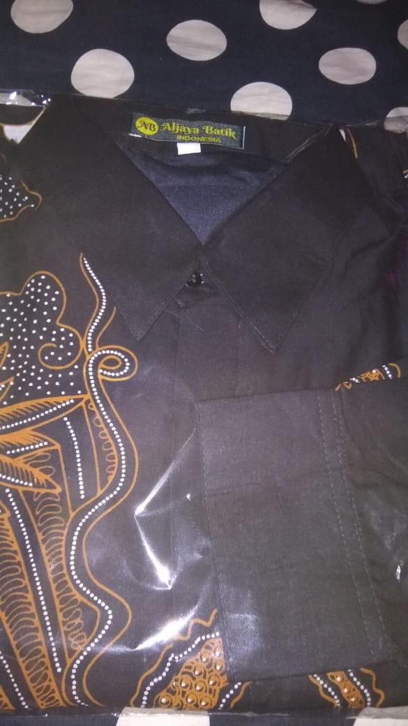 Batik Pria Wayang Mabur Full Furing Katun Halus Sragenan Ori Solo