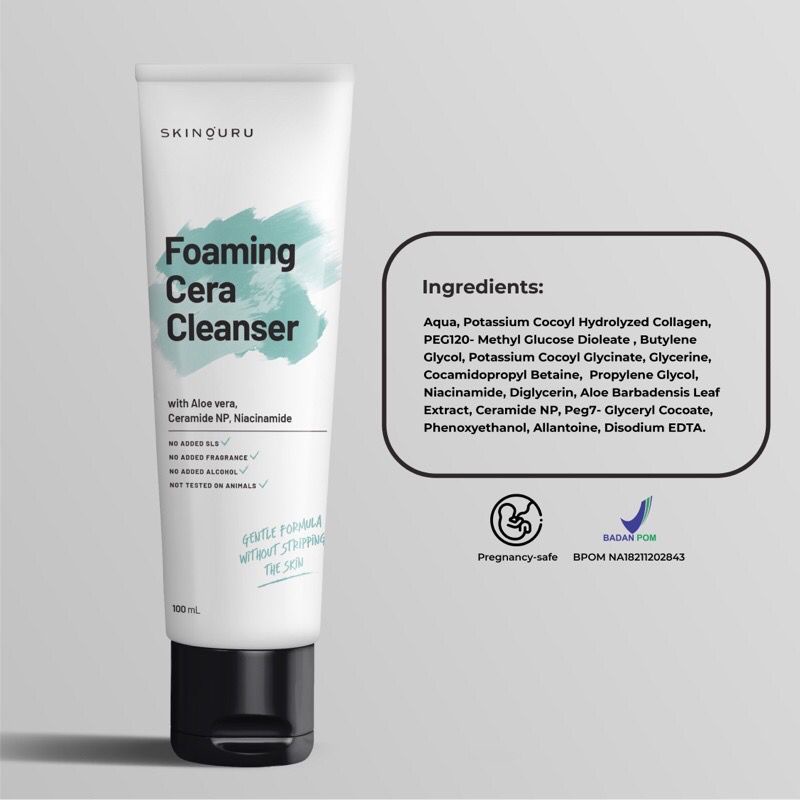 SKINOURU Foaming Cera Cleanser - Face wash