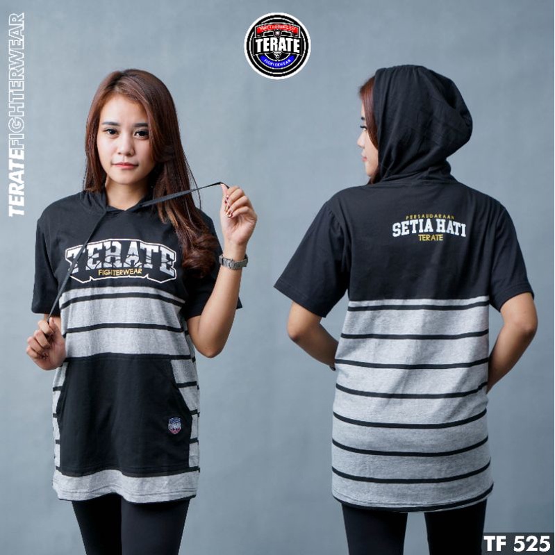 KAOS HOODIE PSHT KOMBINASI KAOS SH TERATE KAOS DISTRO TERATE FIGHTERWEAR TF 525