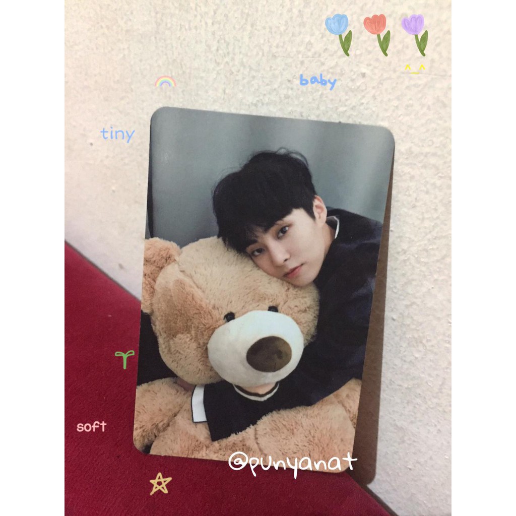 OFFICIAL PC photocard exo xiumin universe teddy bear