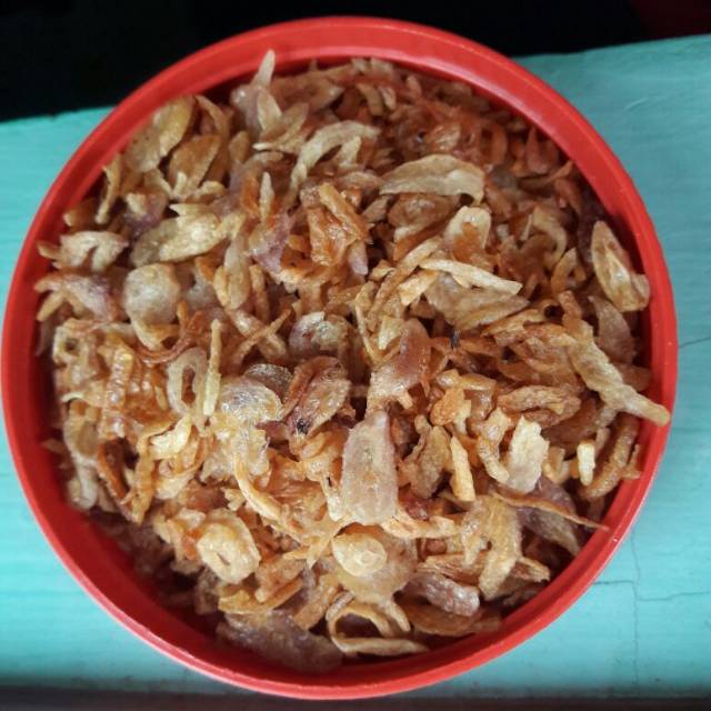 

Bawang goreng murni (tanpa tepung)