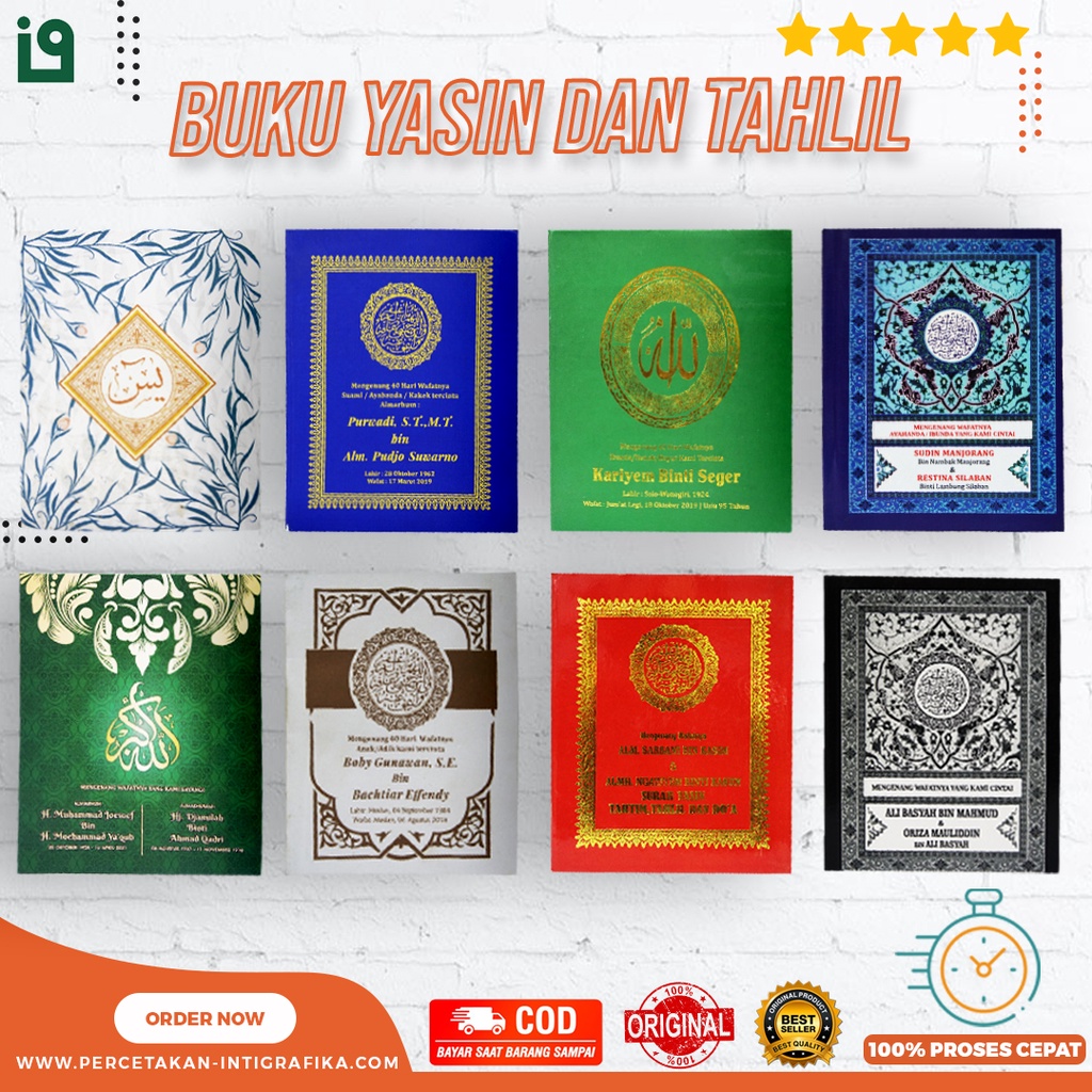 BUKU YASIN DAN TAHLIL COVER SOFT | BUKU YASIN  FOTO | BUKU YASIN MURAH