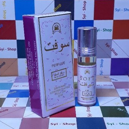 GROSIR Parfum SOFT By Bin Ali Roll On Non Alkohol 6 ml