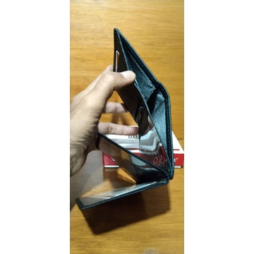 Dompet asli kulit model lipat buku Imperial Horse asli