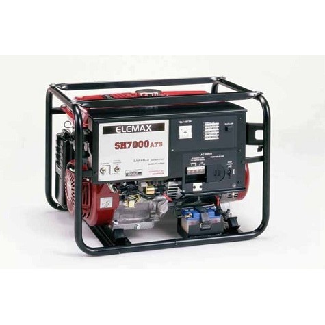 Genset 6 1KVA Elemax SH 7000 DX RAVS ATS Bermutu