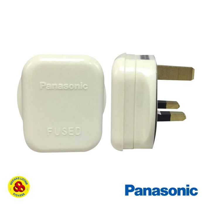 Panasonic Stop Kontak AC SET WBJ1214 - 3K Plug WEJ9111 Outbow WBJ6010