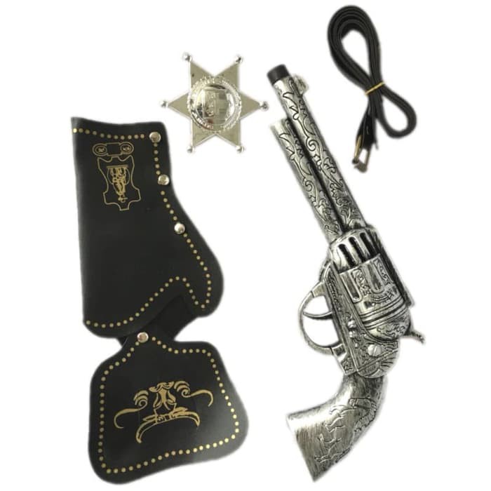 COWBOY GUN SET halloween props cowboy COSTUME WEAPON pistol cowboy