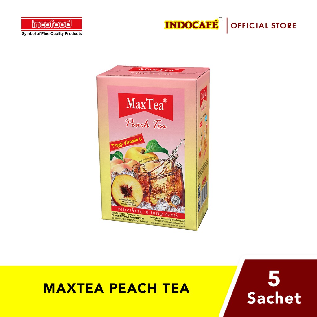 MaxTea Peach Tea (5 sachet)