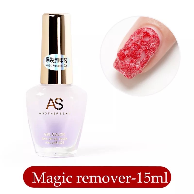 [FLASHES] MAGIC REMOVER NAIL GEL 15ml Remover Kutek Gel