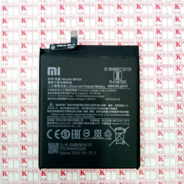 BATERAI BATRE XIAOMI REDMI GO BN3A ORIGINAL