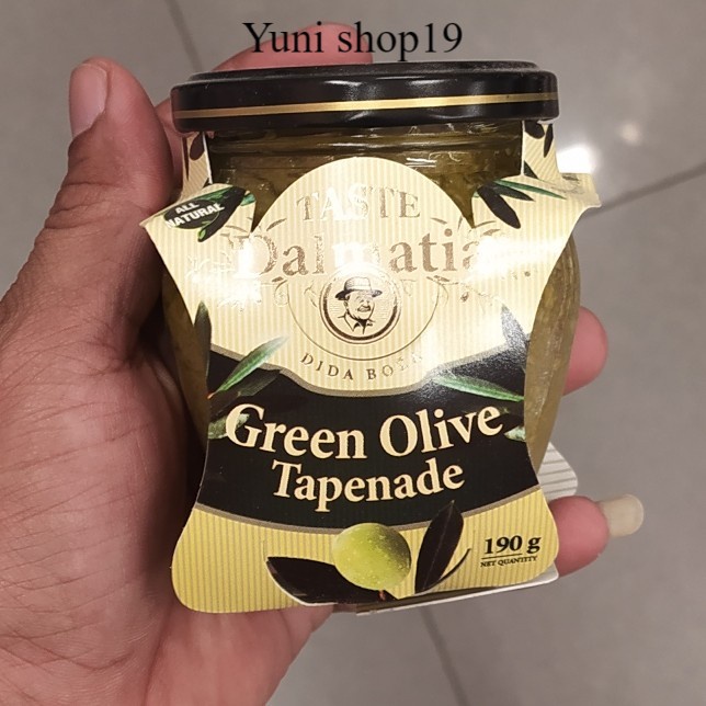 

dalmatia green olive tapenade 190gr