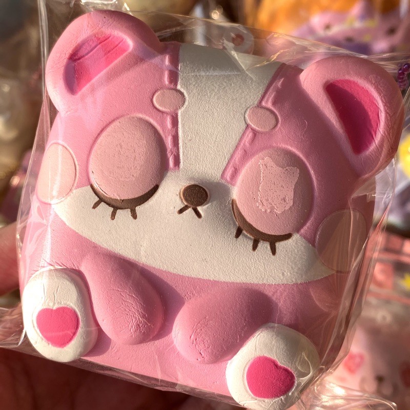 LIMITED EDITION I-Bloom Harajuku Bear Chigiri Squishy IBloom I Bloom