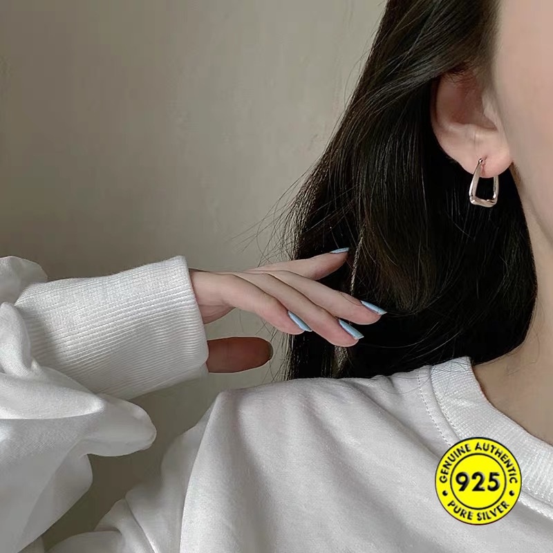 Anting Tusuk Sterling Silver 925 Untuk Wanita