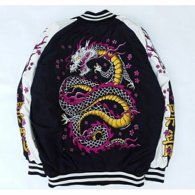 MEMPHIS ORIGINS SUKAJAN JACKET - KURO RYUJIN