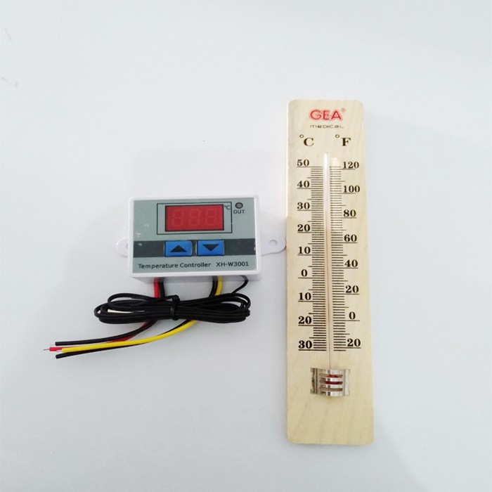 Paket Termostat Digital thermostat digital Termometer kayu Thermometer Mesin Tetas