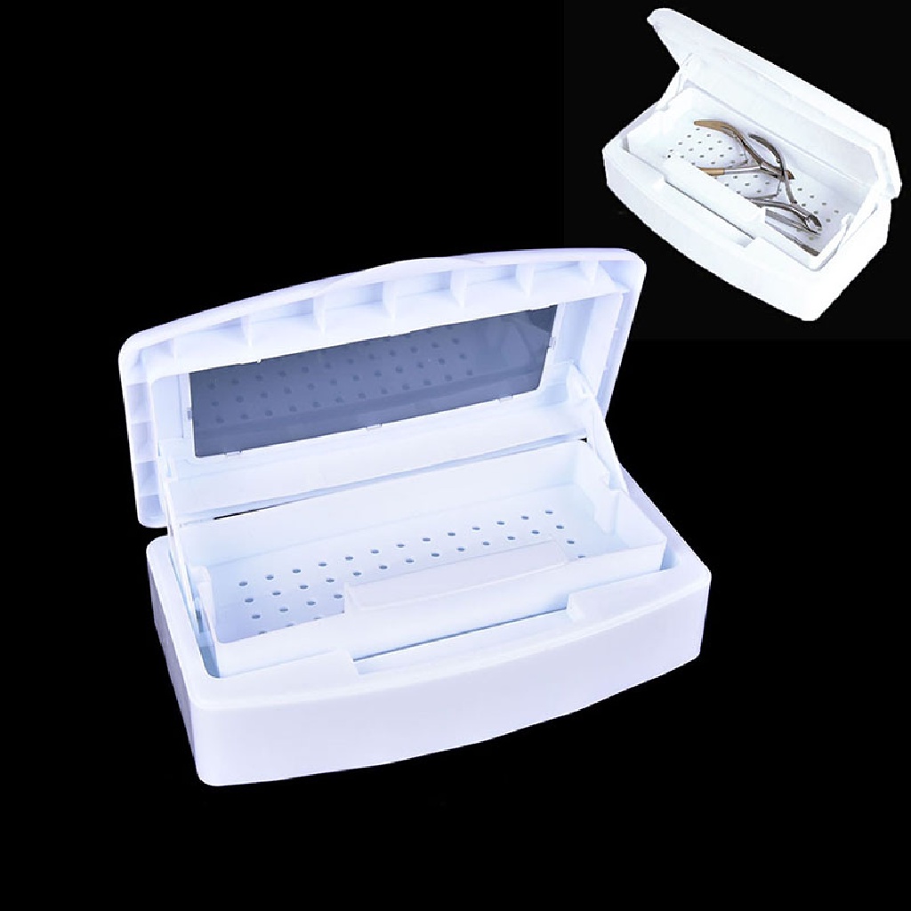 [OOID] New Sterilizer Tray Box Sterilizing Clean Nail Art Salon Manicure Implement Tool ID