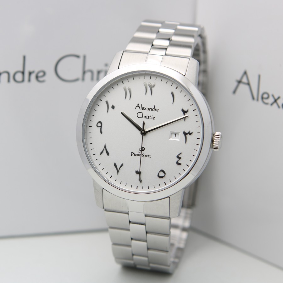 ORIGINAL Jam Tangan Pria Alexandre Christie Stainless AC 1024 / AC1024 / 1024 Garansi Resmi 1 Tahun.