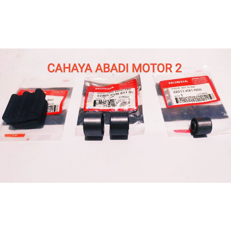 BOSH MOONTING BOSH ARM+KARET TAHANAN BODY+BOSH DUDUKAN SHOK HONDA VARIO 125/vario 125 led/vario 150/