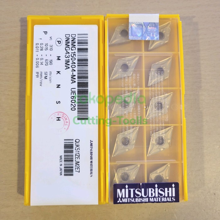 {elecstore} INSERT DNMG 150404 UE6020 PAHAT BUBUT DNMG 150404 INSERT BUBUT DNMG Diskon