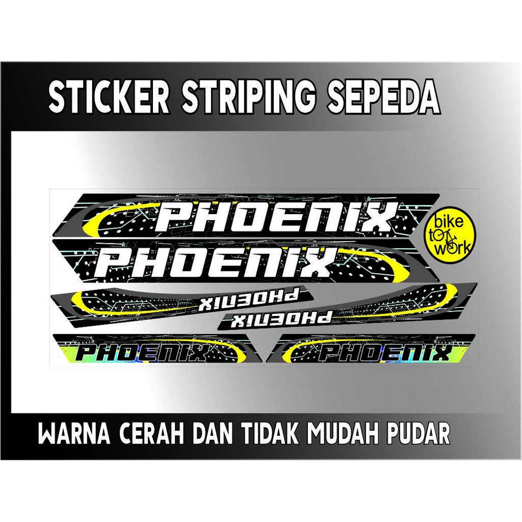 STRIPING SEPEDA VARIASI BIKE ALL PHOENIX LIS