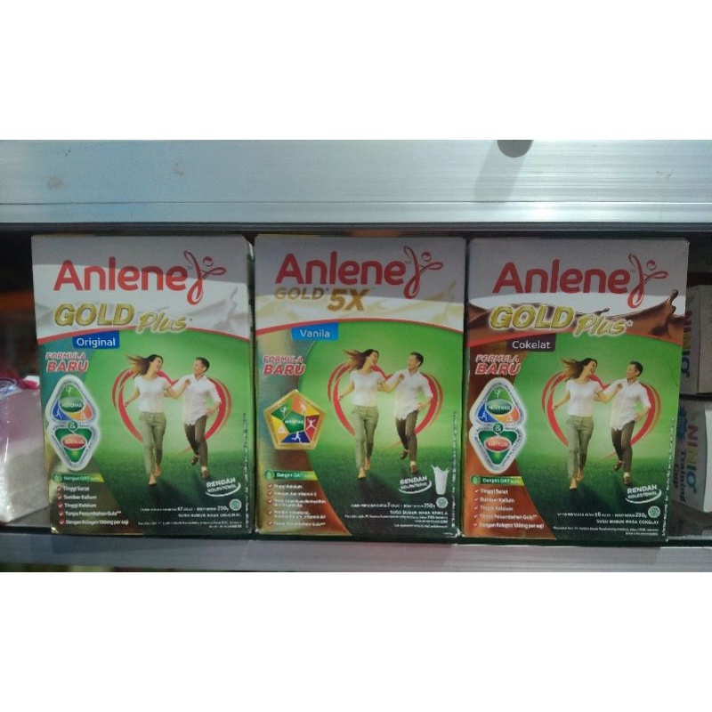 

anlene gold Original/Vanila/Coklat 250gr/600gr