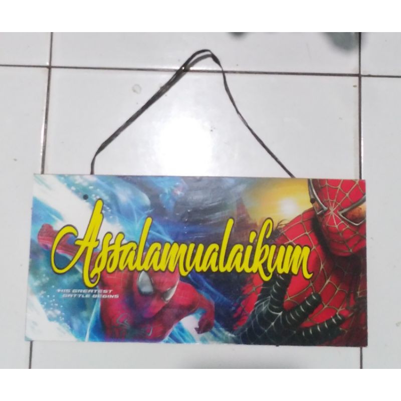 walldecor assalamualaikum / hiasan dinding assalamualaikum