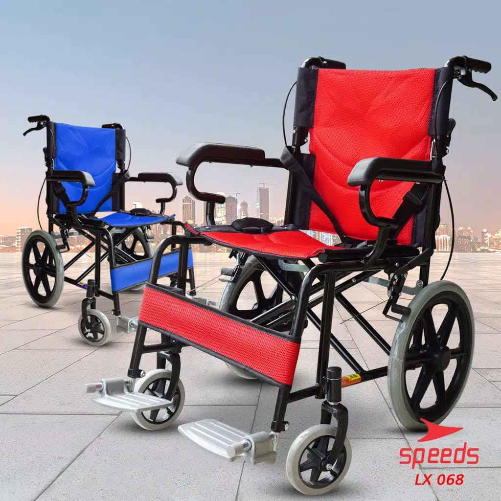 Kursi Roda Lipat Speeds Apollo Avico - Kursi roda Besi 068-1&3