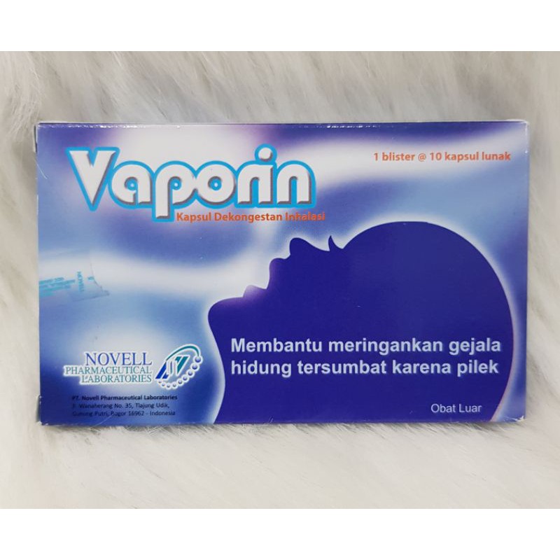 Vaporin 1 Box isi 10 Kapsul