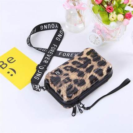 {PROMO} Tas Selempang Koper Mini Bermotif/Tas Mini/Tas Lucu/Tas Kekinian