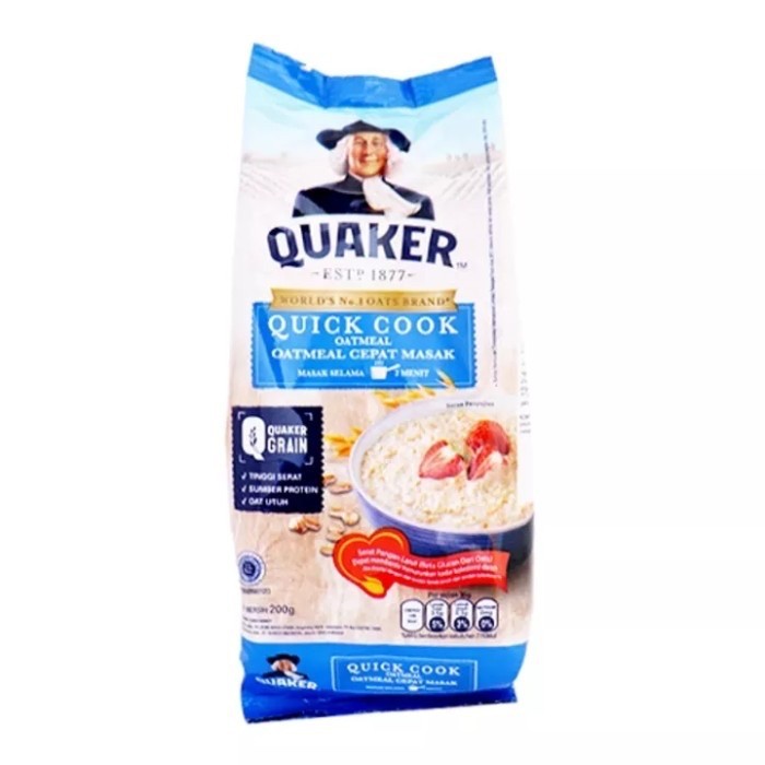 

Quaker Oatmeal Biru 200gr