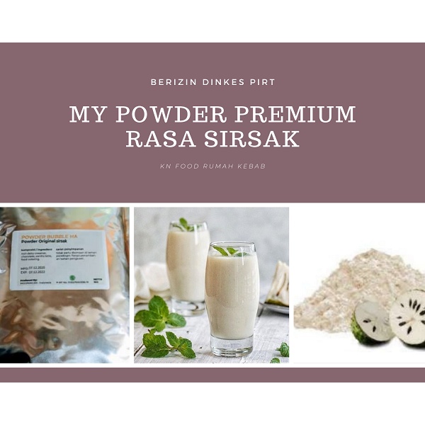 

Powder Premium Sirsak- Sirsak Powder - 1 kg - Powder Sirsak Premium