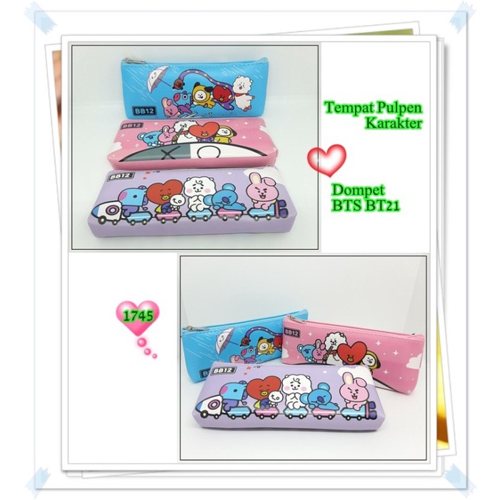 

Mudah Dompet Pen Pensil Bts Bt21 - Tempat Pensil Murah Gilaa!!!