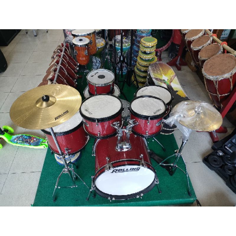 Drum Rolling Junior / Drum Set Rolling / Drum Murah Bagus