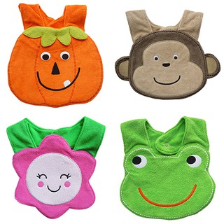 Bayar Di Tempat Handuk Lembut Kartun Imut Celemek Makan Hewan 3d