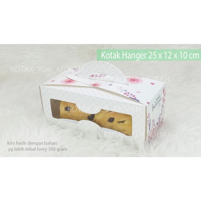 

NEW Design Baru Kotak / Box / Dus Hanger 25x 12 x 10 - White