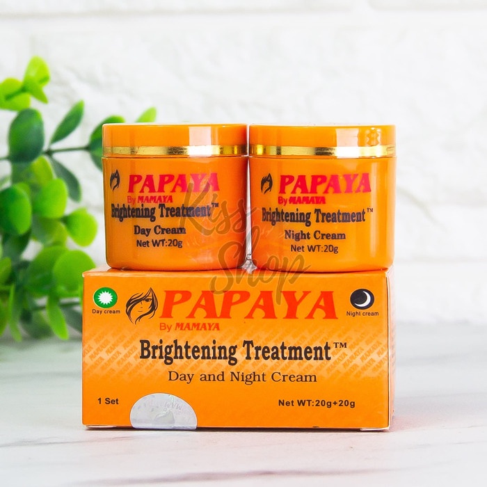 CS1 Papaya Brightening Treatmen Cream Day &amp; Night Cream | Paket Cream Papaya by Mamaya COD