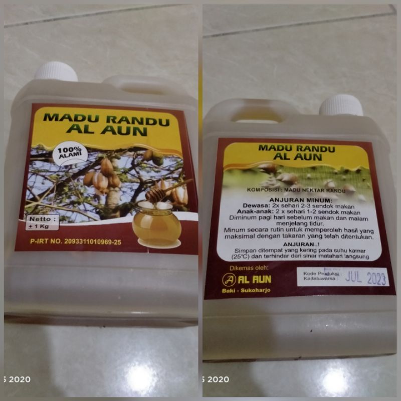 

Madu randu 1 kg asli murni herbal original