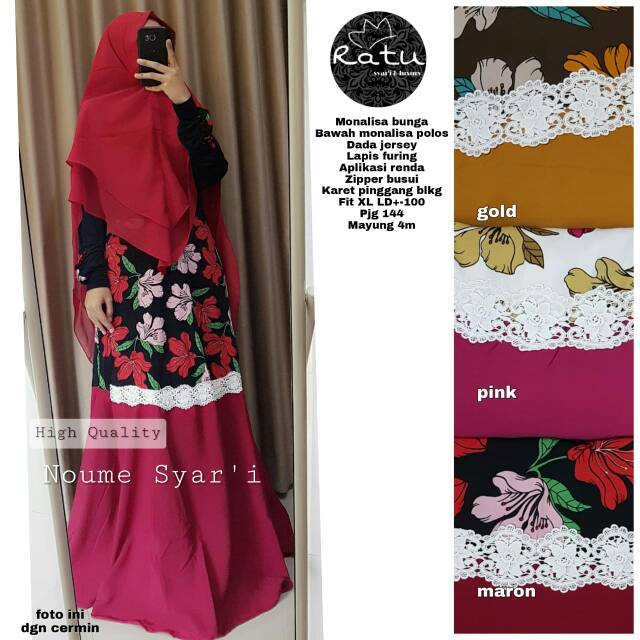 NOUME GAMIS SYARI MURAH SOLO