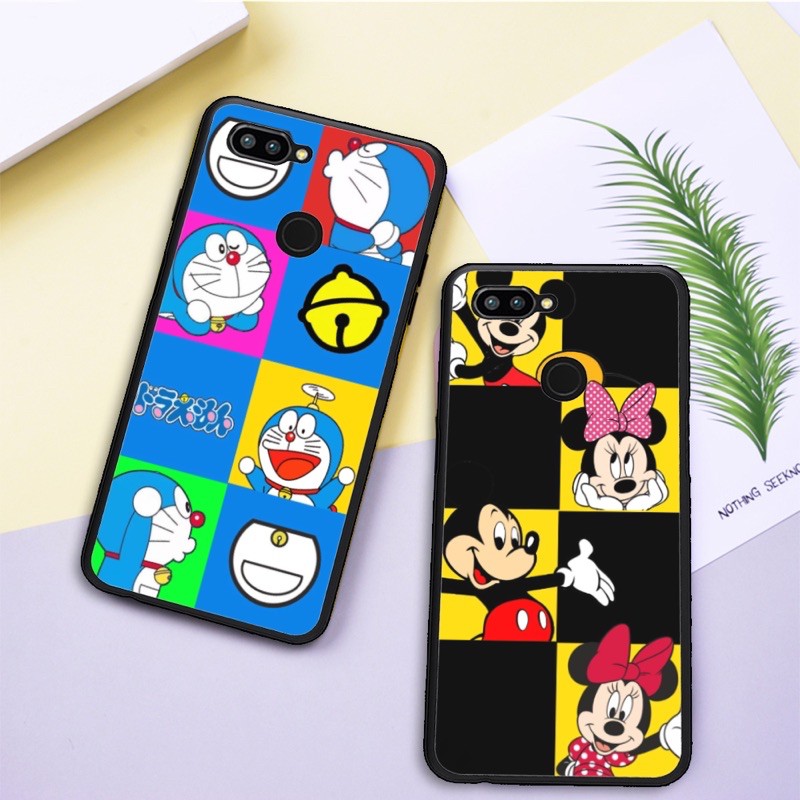 casing soft case oppo a1k a12 a15 a5s a7 a37 a57 a39 a52 a53 a91 a92 a5 a9 a31 2020 motif karakter