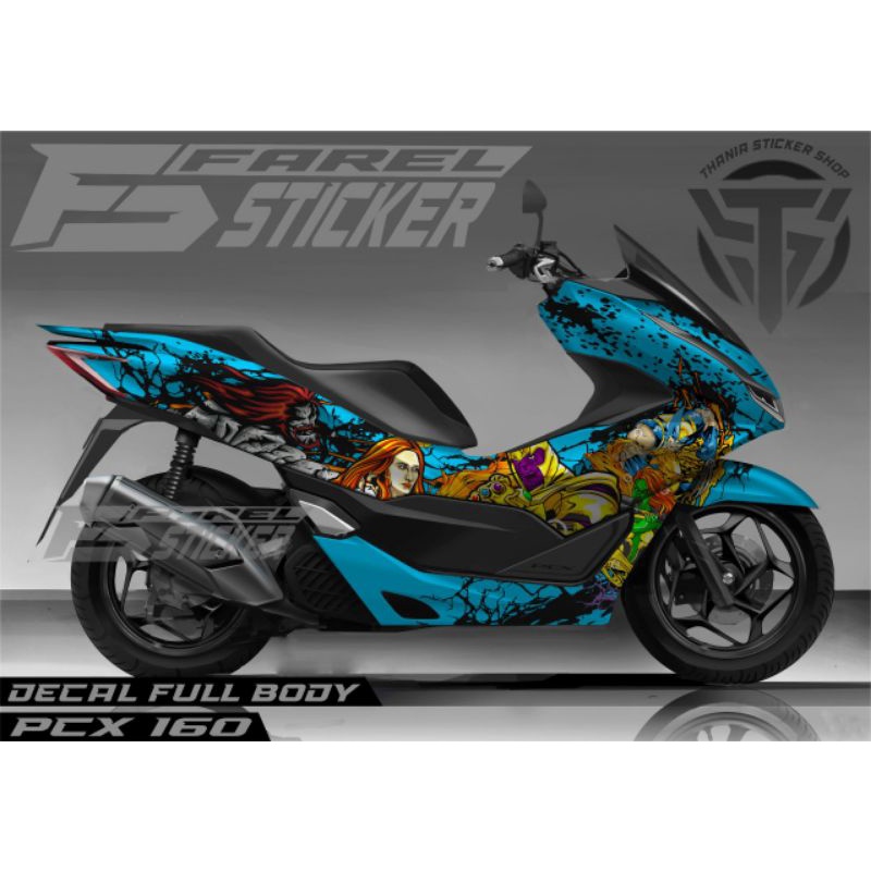 Decal PCX 160 Full body Sticker Variasi PCX 160